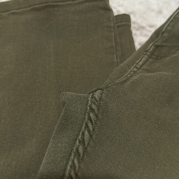 Jachs Olive Green Straight Leg Jeans - Picture 2 of 5